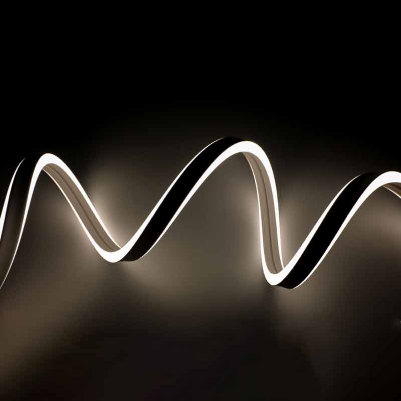 LED neónové svetlo: Tajný filter budovy v noci！