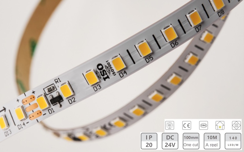 24V-8 mm-140D Light-napätie svetla